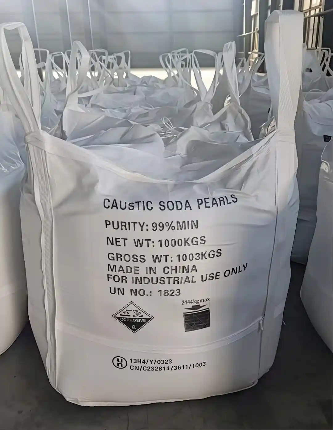Caustic Soda Pearls jumbo bag